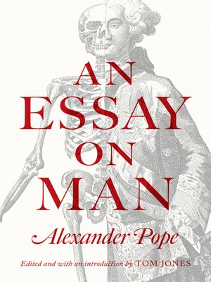 cover image of An Essay on Man